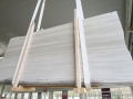 Полированные белые деревянные вен плиты
